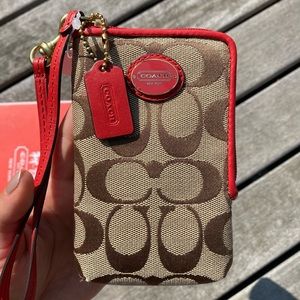 COACH wristlet **brand new with tags**